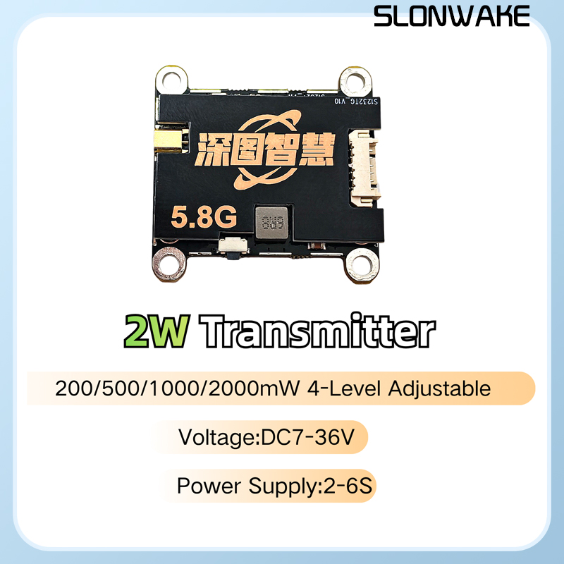 Trasmettitore VTX SLONWAKE 5.8 - Fpv Drone Camera recensione e prezzo