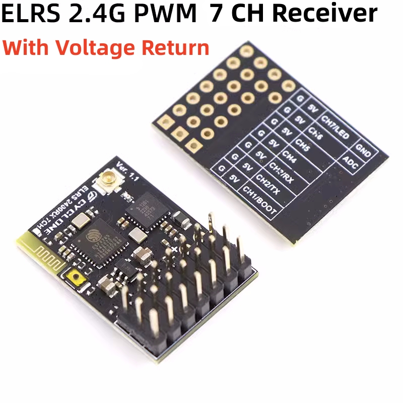 ELRS 2.4G PWM 7CH 6CH CRSF ric - Fpv Drone Antenna recensione e prezzo