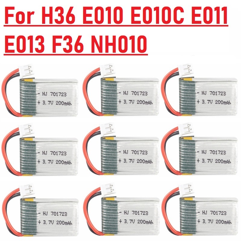 1-20 pezzi Batteria LIPO 3.7v  - Eachine Drone E010 recensione e prezzo